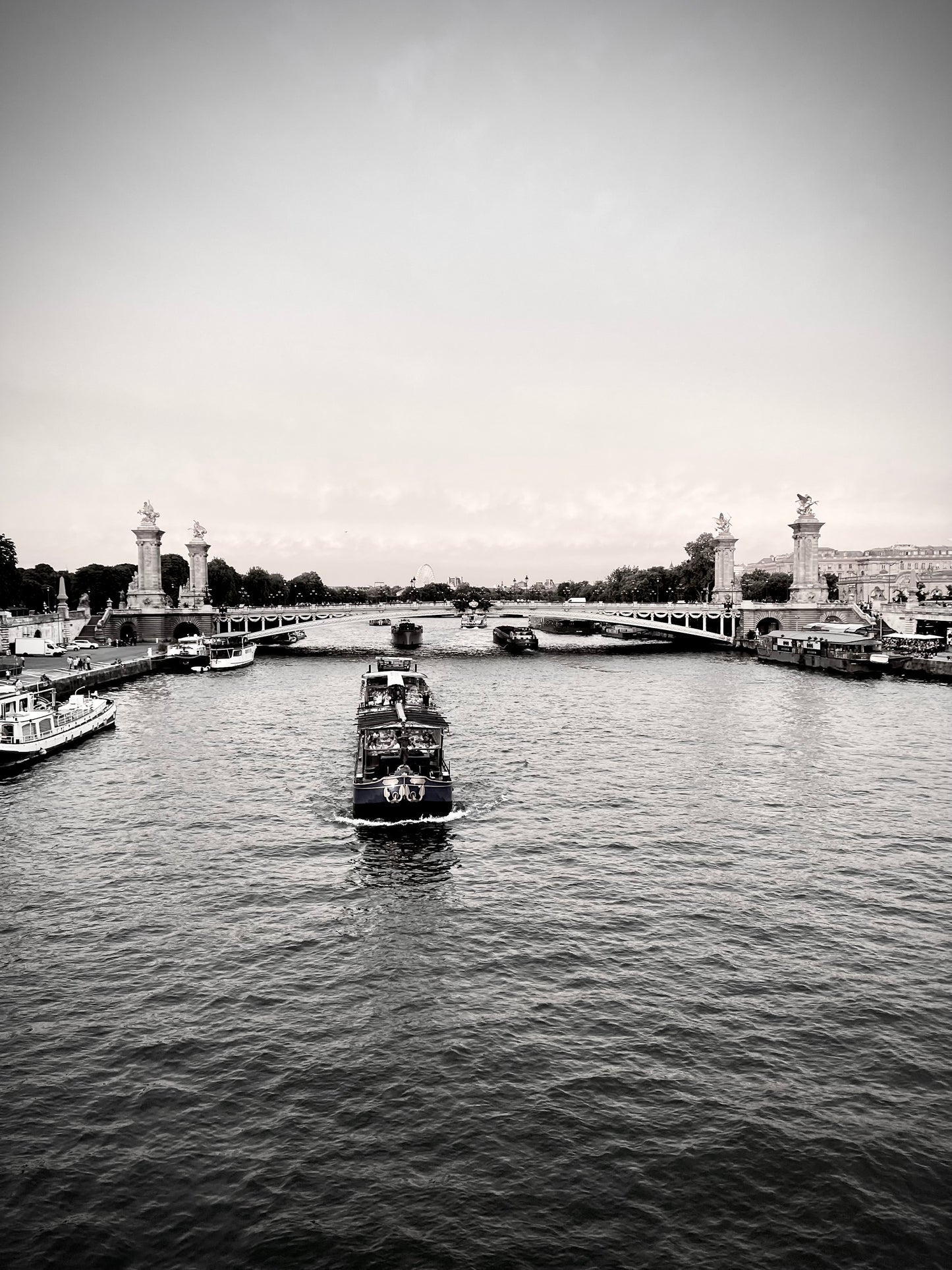 Seine Reflections by Barbara Lardera
