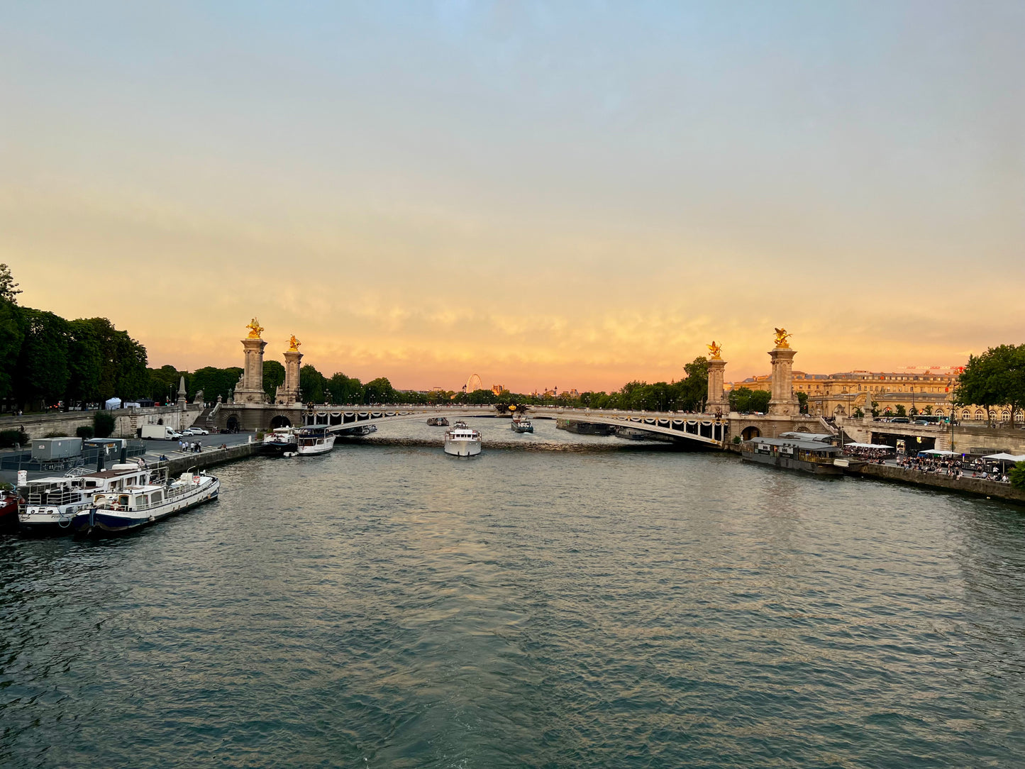 Golden Seine by Barbara Lardera