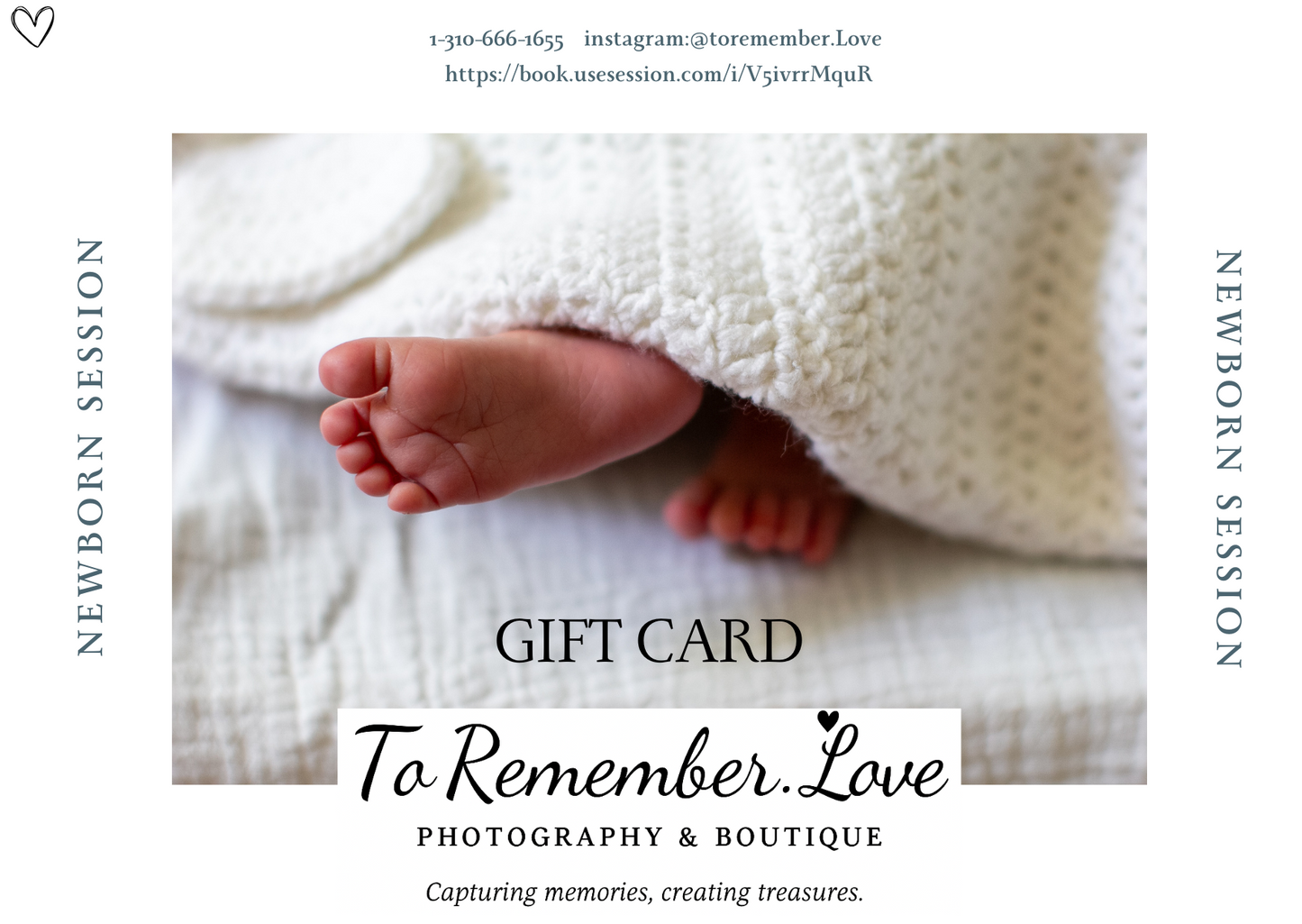 Baby feet peeking out from under a white blanket 
ToRemember.Love Photography&Boutique