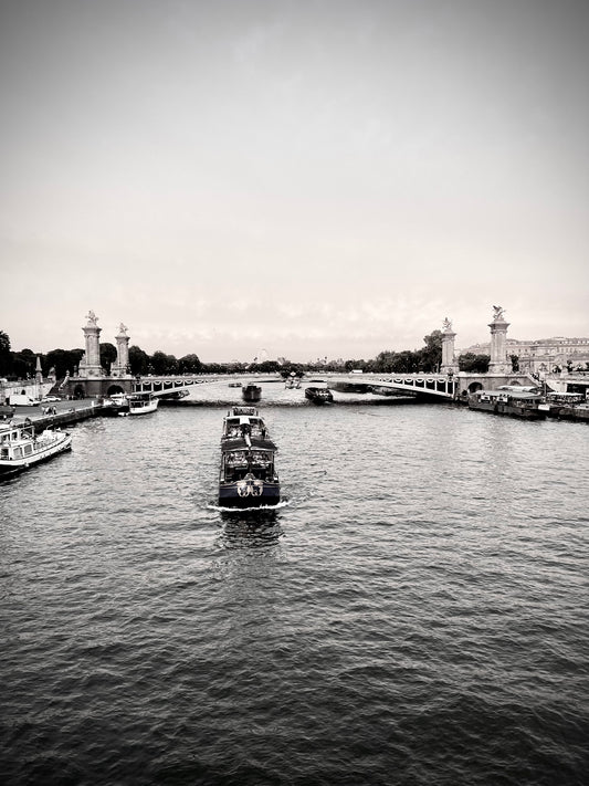 Seine Reflections by Barbara Lardera